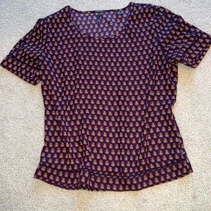 scotch & soda printed top